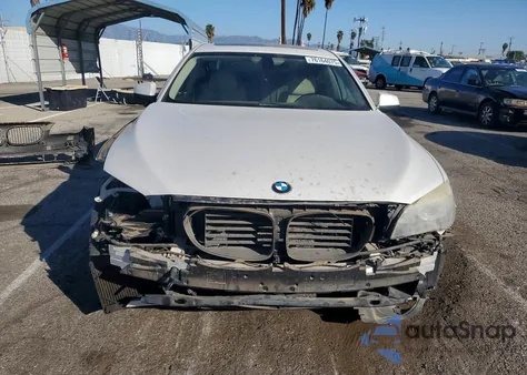 2012 BMW 740 Li from USA, damaged, VIN WBAKB4C52CC576903
